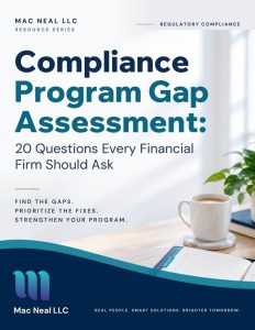 Compliance Program Gap Assessment: 20 Questions Every Financial Firm Should Ask