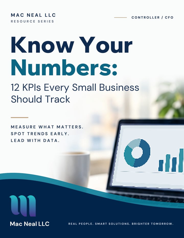 Cover of the guide Know Your Numbers: 12 KPIs Every Small Business Should Track