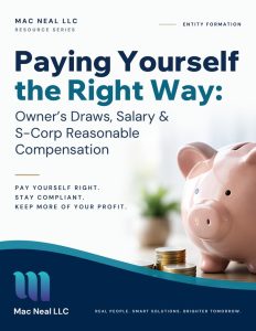 Paying Yourself the Right Way: Owner's Draws, Salary & S-Corp Reasonable Compensation